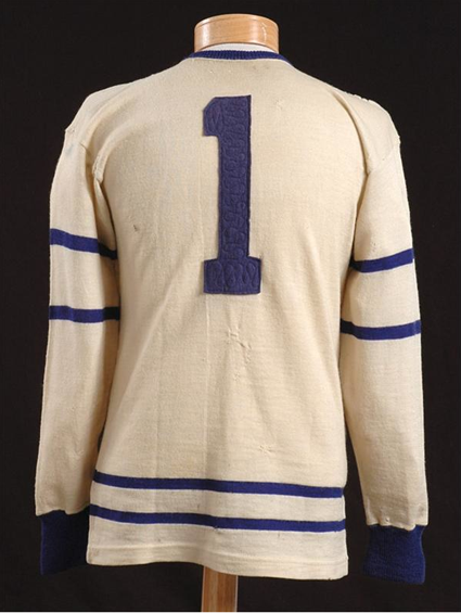 Third String Goalie 194445 Toronto Maple Leafs Frank McCool Jersey